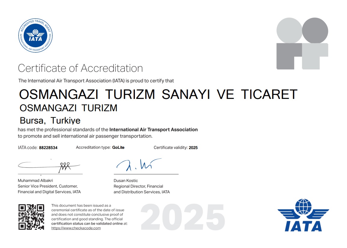 IATA Belgesi (IATA Lisansı)